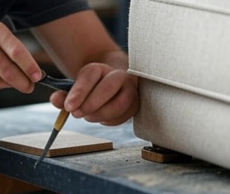 Sofa craftsmanship in Sri Lanka