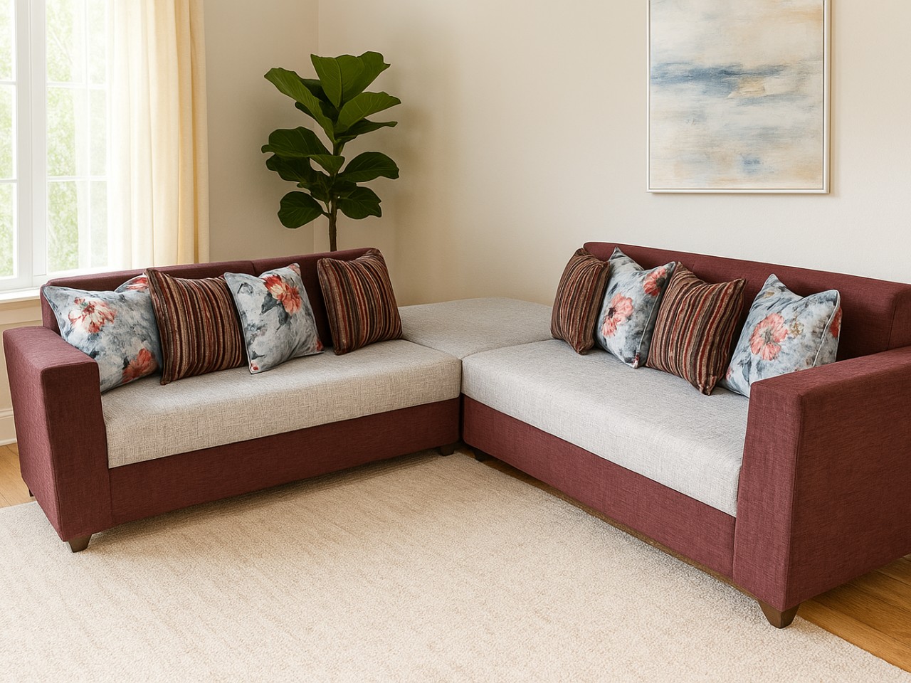 Modern L-Shape Sofa - L-Shape Sofa Collection